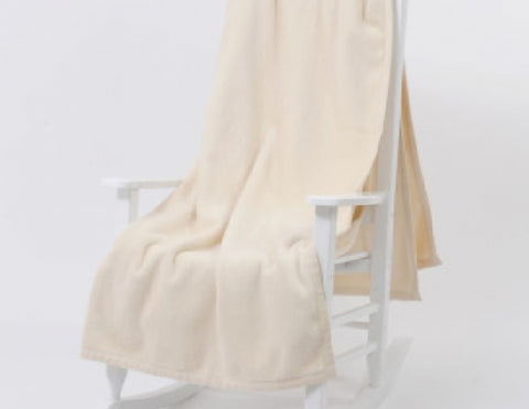 Cashmere Soft Cotton/Acrylic Blanket Throw