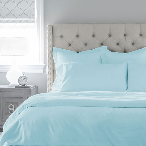 I-Microfiber Solid Duvet Cover Sets