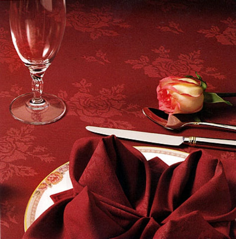 Embassy Rose Tablecloth