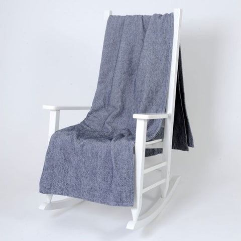 Luxury Herringbone Cotton Blanket