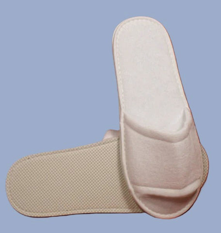 Light Weight Open Toe Terry Slipper