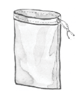 laundry bag drawing