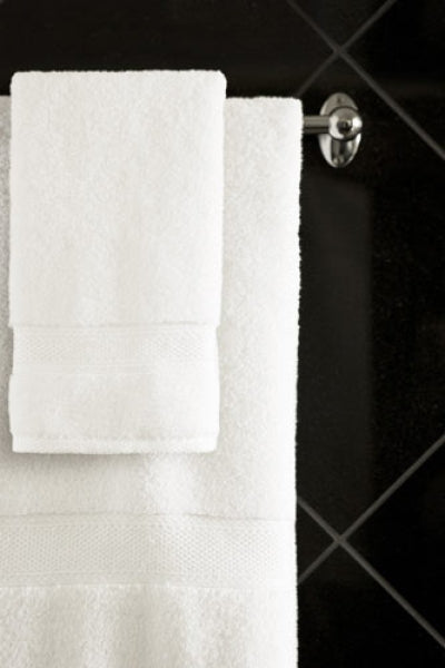 Lux White Bath Towel