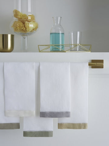 Filo Fingertip Towels by Sferra