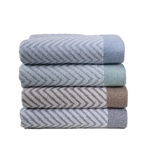 Chevron Jacquard Pool Towel