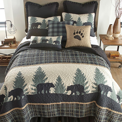 Bear Walk Plaid Quilt