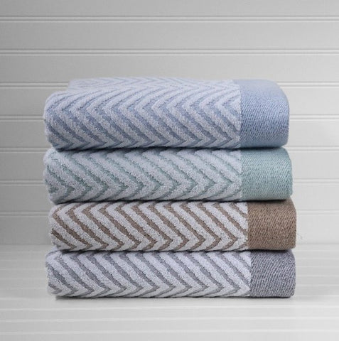Chevron Jacquard Pool Towel